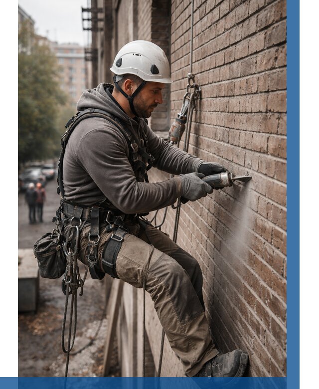 Расшивка кирпичных швов в Симферополе от 623 р. | ВЫСОТНИК-Сим