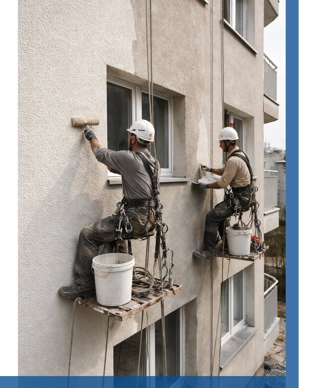 Нанесение короеда на фасад в Симферополе от 467 р. | ВЫСОТНИК-Сим