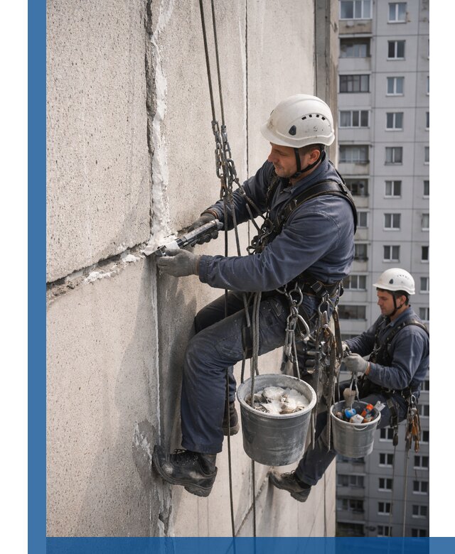 Утепление межпанельных швов в Симферополе профессионально и надежно