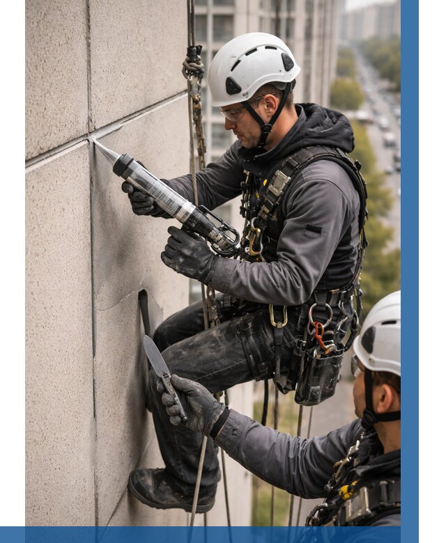 Первичная герметизация швов в Симферополе от 623 р. | ВЫСОТНИК-Сим