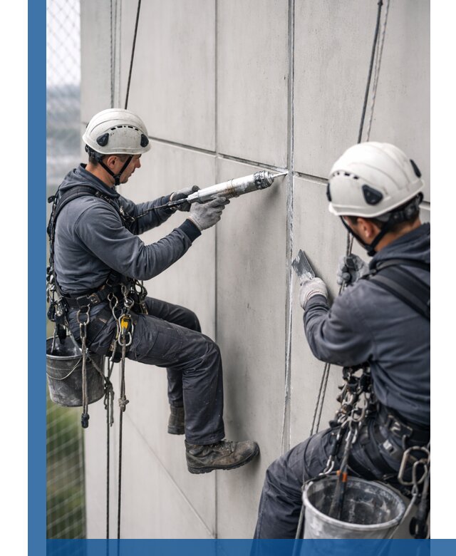 Первичная герметизация швов фасадов и кровель в Симферополе