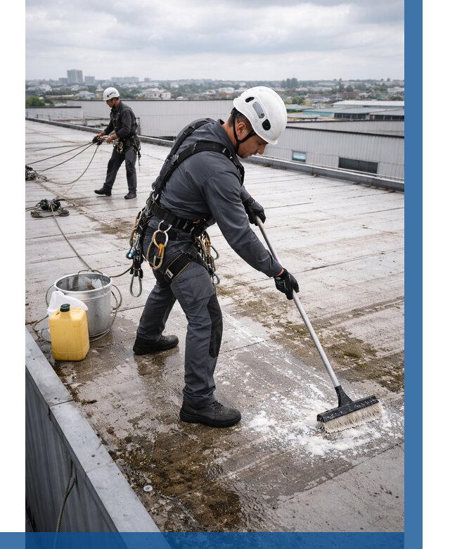 Очистка крыши по графику в Симферополе от 7790 р. | ВЫСОТНИК-Сим