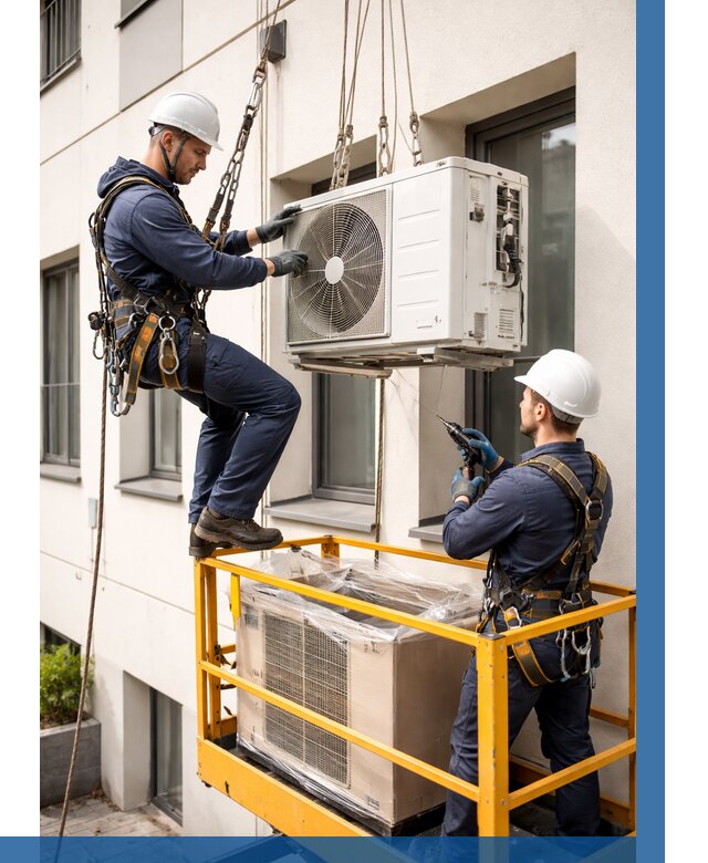 Демонтаж внешнего блока кондиционера в Симферополе от 3635 р. | ВЫСОТНИК-Сим