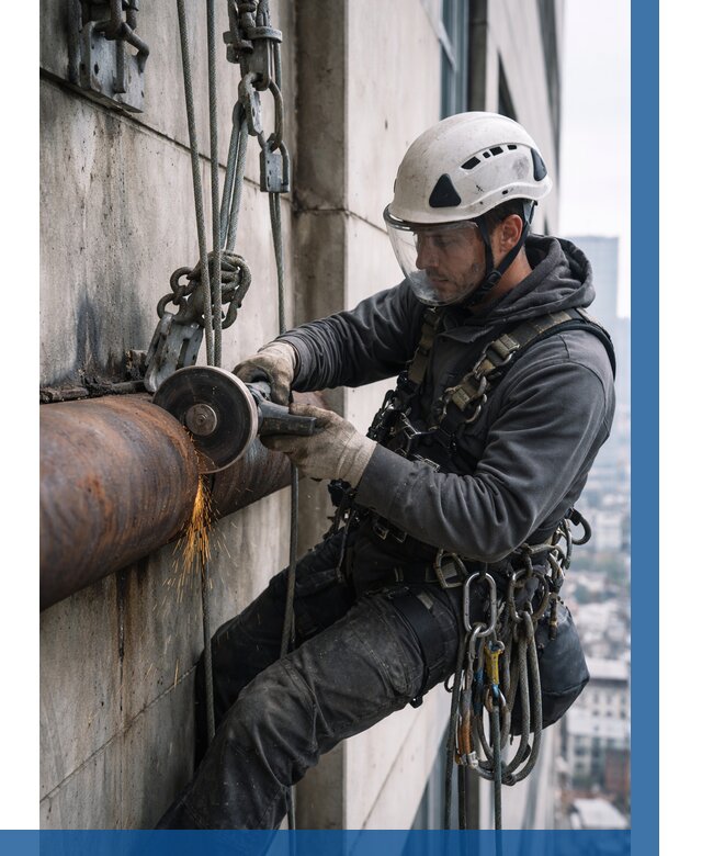 Резка металла на высоте в Симферополе по цене от 4674 р. | ВЫСОТНИК-Сим