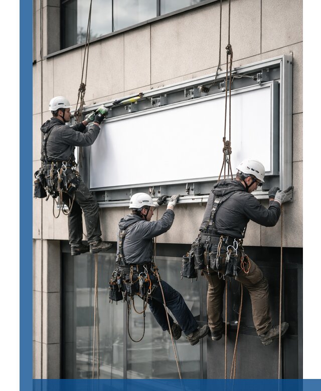 Профессиональный монтаж светового короба под ключ в Симферополе