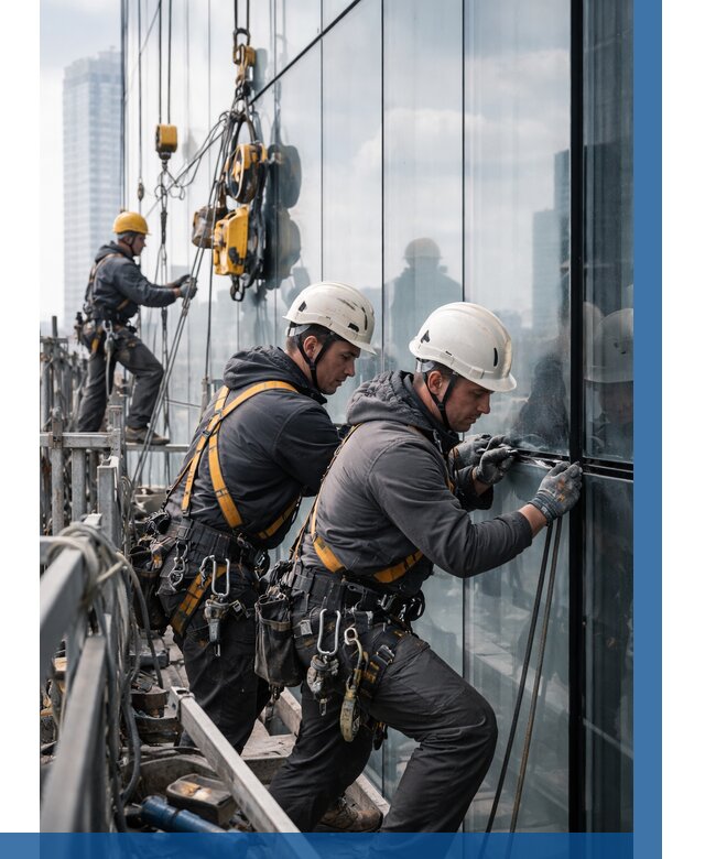 Структурное остекление фасадов в Симферополе от 9868 р. | ВЫСОТНИК-Сим