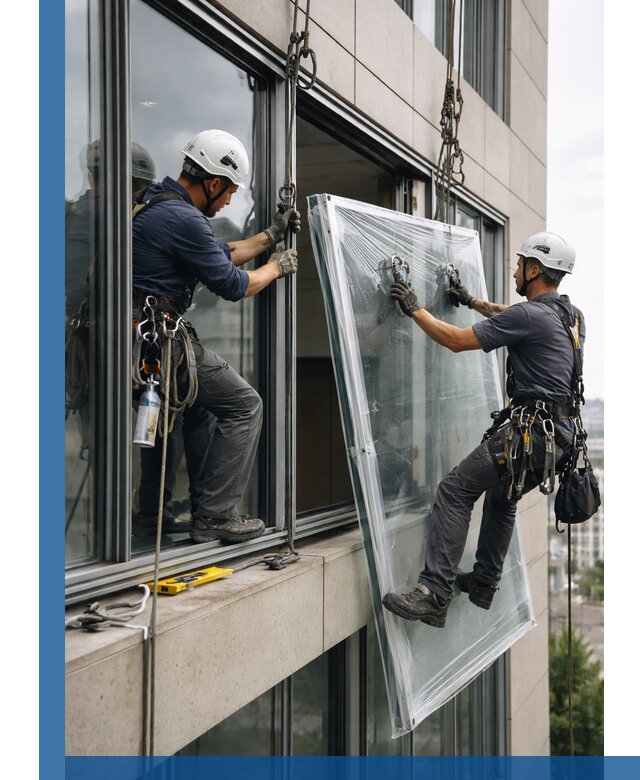 Профессиональная замена стекла в витраже в Симферополе с гарантией
