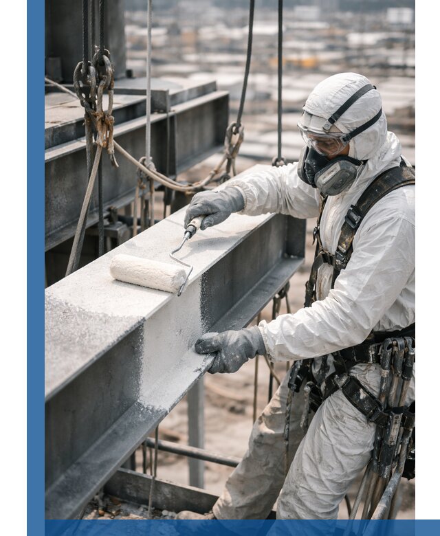 Профессиональная огнезащитная обработка металлоконструкций в Симферополе