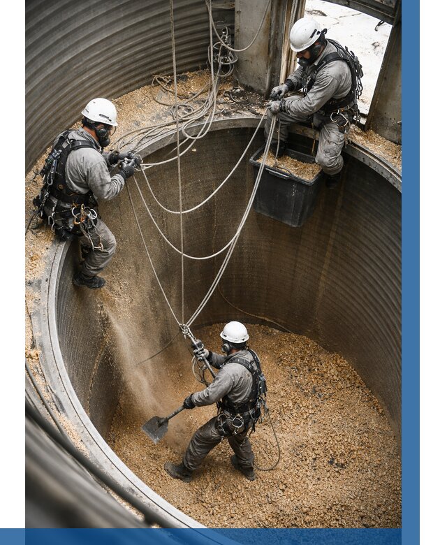 Чистка зерновых бункеров в Симферополе от 12464 р. | ВЫСОТНИК-Сим