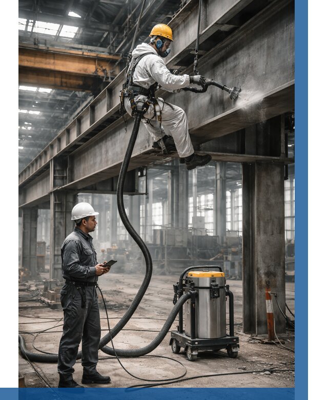 Обеспыливание конструкций в цехе в Симферополе от 4363 р. | ВЫСОТНИК-Сим