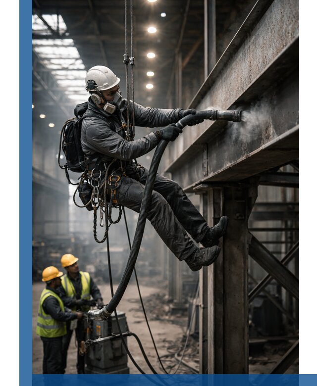 Обеспыливание конструкций в цехах промышленного производства в Симферополе