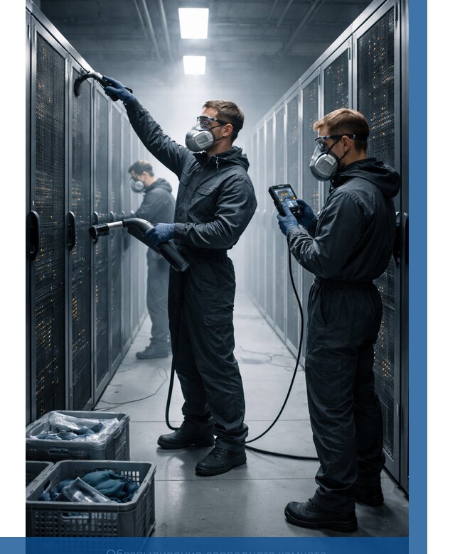 Обеспыливание серверной комнаты в Симферополе от 4674 р. | ВЫСОТНИК-Сим