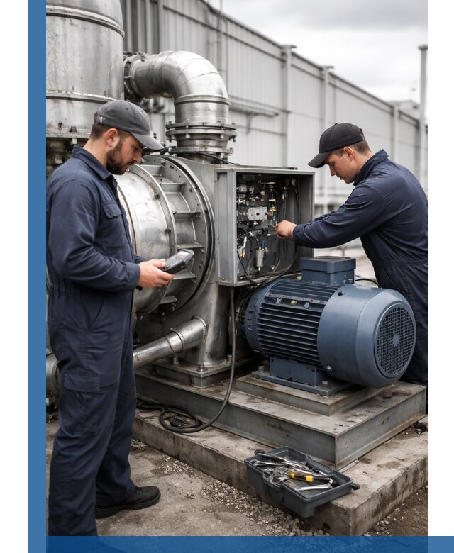 Техническое обслуживание промышленного оборудования в Симферополе