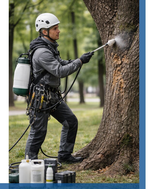 Обработка деревьев от вредителей в Симферополе от 4674 р. | ВЫСОТНИК-Сим