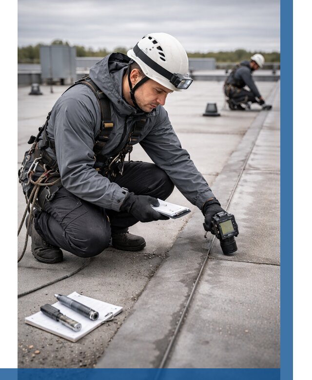 Обследование кровли на протечки в Симферополе от 4674 р. | ВЫСОТНИК-Сим