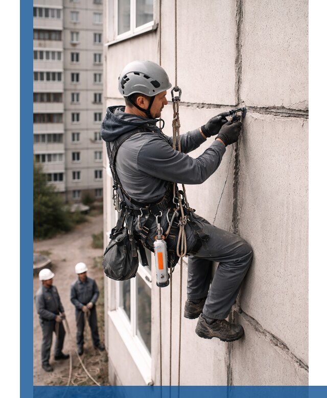 Обследование межпанельных швов и герметизация в Симферополе