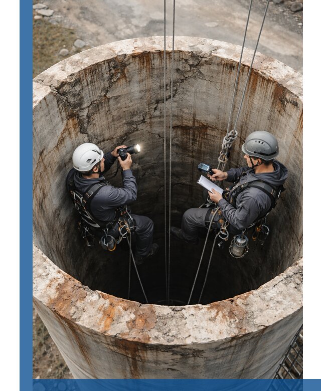 Обследование дымовой трубы: диагностика и оценка состояния в Симферополе
